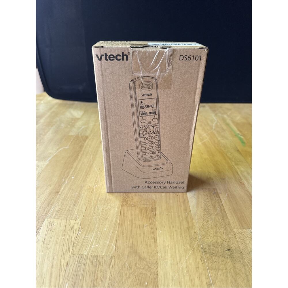 Vtech DS6101 DECT 6.0 1.9GHz 2-Line Cordless Expansion Handset Phone - Picture 2 of 10